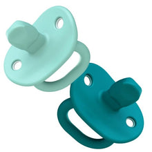Load image into Gallery viewer, JEWL Orthodontic Silicone Pacifier 2PCS-Blue (New Born - 6M+) - Allsport
