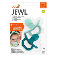 Load image into Gallery viewer, JEWL Orthodontic Silicone Pacifier 2PCS-Blue (New Born - 6M+) - Allsport
