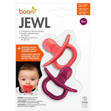 Load image into Gallery viewer, JEWL Orthodontic Silicone Pacifier 2PCS-Pink (0M+ - 3M+) - Allsport
