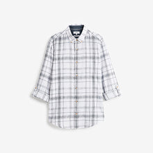 Load image into Gallery viewer, White Check Lightweight Shirt - Allsport
