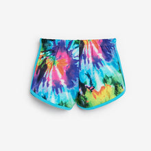 Load image into Gallery viewer, Multicolour Printed Tie Dye 2 Pack Cami Top Short Pyjamas (3-12yrs) - Allsport
