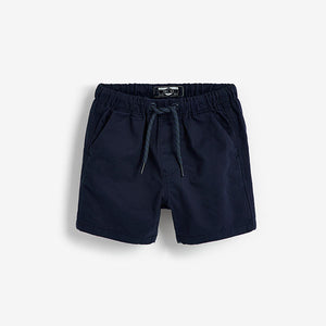 Blue 3 Pack Pull-On Shorts (3mths-3yrs) - Allsport