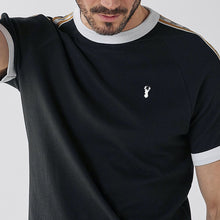 Load image into Gallery viewer, Black Taped T-Shirt - Allsport

