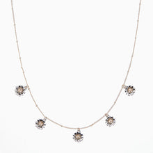 Load image into Gallery viewer, Gold Tone/Silver Tone Daisy Chain Short Necklace - Allsport
