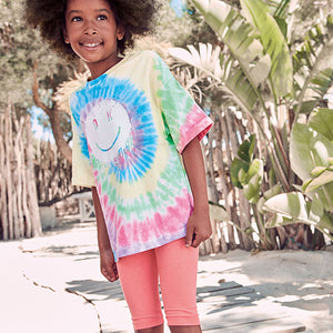 TIE DYE SMILEY TEE - Allsport