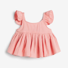 Load image into Gallery viewer, Pink Frill Blouse And Shorts Co-ord Set (3mths-6yrs) - Allsport
