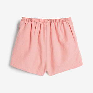 Pink Frill Blouse And Shorts Co-ord Set (3mths-6yrs) - Allsport