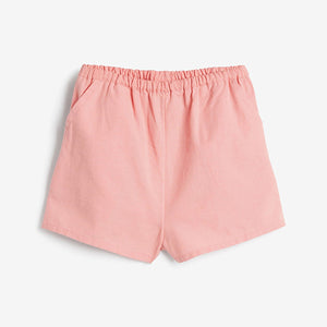 Pink Frill Blouse And Shorts Co-ord Set (3mths-6yrs) - Allsport