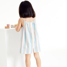 Load image into Gallery viewer, Rainbow Organic Cotton Playsuit (3mths-6yrs) - Allsport
