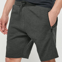 Load image into Gallery viewer, Charcoal Jersey Shorts With Zip Pockets - Allsport
