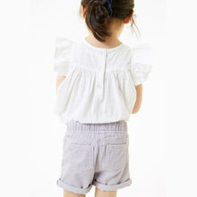 Load image into Gallery viewer, White Cotton Frill Blouse (3mths-6yrs) - Allsport
