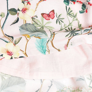 Pink Hummingbird Print Dress (3-12yrs) - Allsport