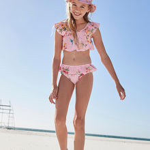 Load image into Gallery viewer, Pink Floral Bikini (3-12yrs) - Allsport
