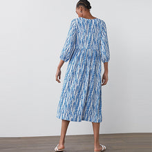 Load image into Gallery viewer, Blue Tier Midi Dress - Allsport
