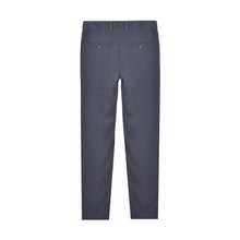 Load image into Gallery viewer, Navy Slim Fit Stretch Chino Trousers
