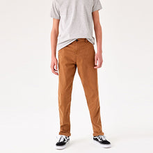 Load image into Gallery viewer, Ginger Tan Tapered Loose Fit Chino Trousers (3-12yrs)
