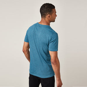 Fig Marl Mix Regular Fit Stag T-Shirts 3 Pack