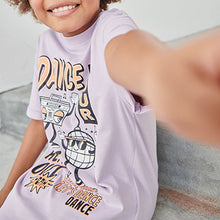 Load image into Gallery viewer, Lilac Purple Dance T-Shirt (3-12yrs)
