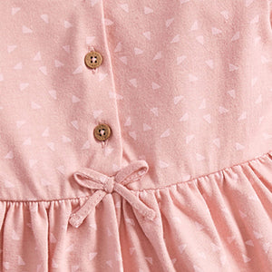Pink Baby Jersey Dress (0mths-2yrs)