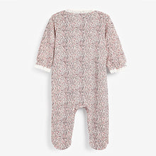 Load image into Gallery viewer, DADDY Pink Floral Family Sleepsuit (0-18mths)
