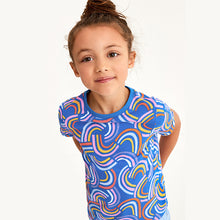 Load image into Gallery viewer, Blue Rainbow Regular Fit T-Shirt (3-12yrs)

