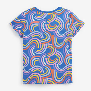 Blue Rainbow Regular Fit T-Shirt (3-12yrs)