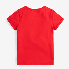 Load image into Gallery viewer, Red Regular Fit T-Shirt (3-12yrs)
