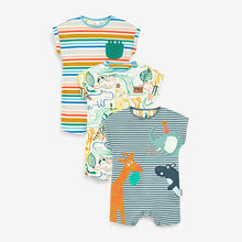 Load image into Gallery viewer, Bright Character Baby 3 Pack Rompers (0mths-18mths)
