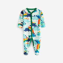Load image into Gallery viewer, 2 Pack Baby Sleepsuits (0-18mths)
