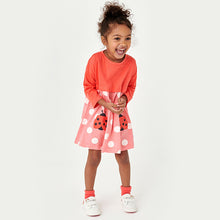 Load image into Gallery viewer, Red Ladybird Jersey Dress (3mths-6yrs)
