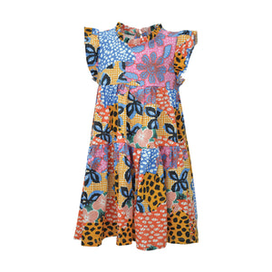 Floral Tiered Frill Dress (3mths-6yrs)