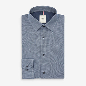 Blue Spot Slim Fit Single Cuff Shirts 3 Pack