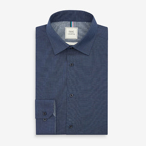 Blue Spot Slim Fit Single Cuff Shirts 3 Pack