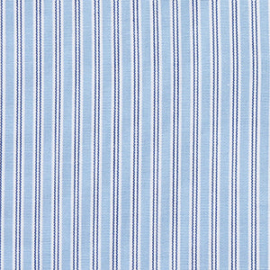 Blue Stripes Slim Fit Single Cuff Shirts 2 Pack