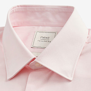 Blue/Pink/White Regular Fit Single Cuff Shirts 3 Pack