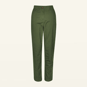 Khaki Green Chino Trousers