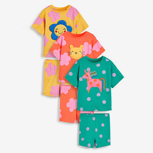 3 Pack Short Pyjamas (9mths-8yrs)