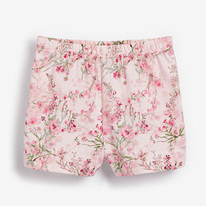 Pink/Cream Short Pyjamas 3 Pack (3-12yrs)
