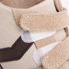 Load image into Gallery viewer, Stone/Neutral Pram Train Shoes (0-18mths)
