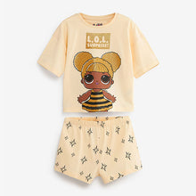 Load image into Gallery viewer, L O L Surorise Yellow License Short Pyjamas (4-12yrs)

