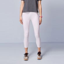 Load image into Gallery viewer, White Cropped Leggings
