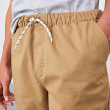 Load image into Gallery viewer, Neutral Tan Pull-On Shorts (3-12yrs)

