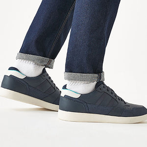 Navy Blue Trainers