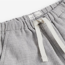 Load image into Gallery viewer, Grey Linen Blend Pull-On Shorts (3mths-5yrs)
