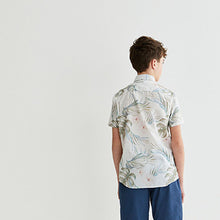 Load image into Gallery viewer, Neutral Print Short Sleeve Printed Shirt (3-12yrs)
