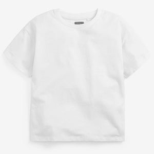 White Relaxed Fit T-Shirt (3-12yrs)