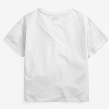 Load image into Gallery viewer, White Relaxed Fit T-Shirt (3-12yrs)

