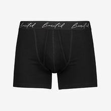 Load image into Gallery viewer, Black Limited Waistband A-Front Boxers 4 Pack
