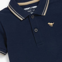 Load image into Gallery viewer, Short Sleeve Plain Polo Shirt (3mths-5yrs)
