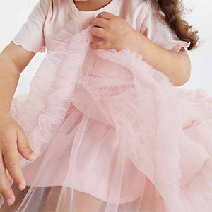 Pale Pink Ruffle Tutu Skirt (3mths-6yrs)